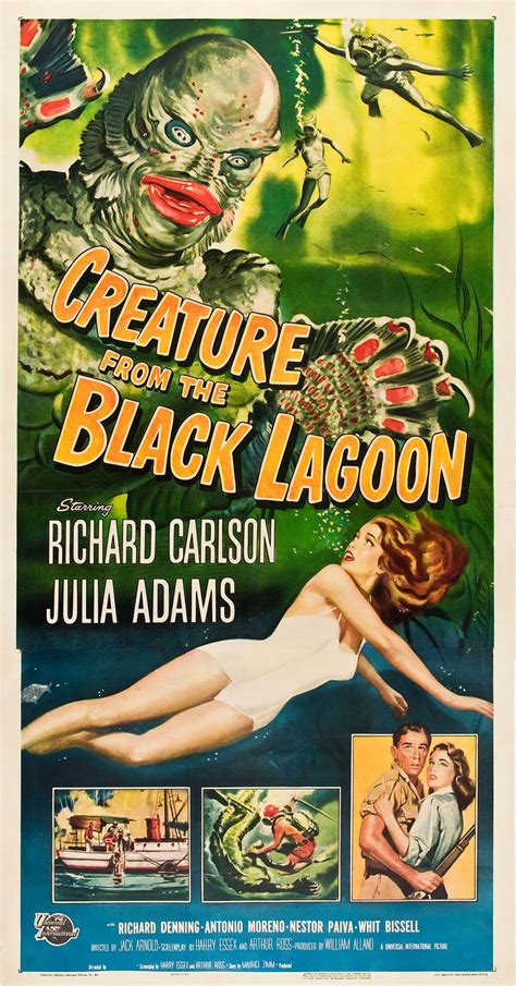 creature from the black lagoon original movie poster